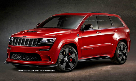 Jeep Grand Cherokee SRT Hellcat - настоящий зверь